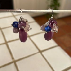 Chico’s bead cluster pierced earrings